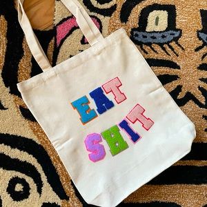 EAT SH🙅🏼‍♀️T tote